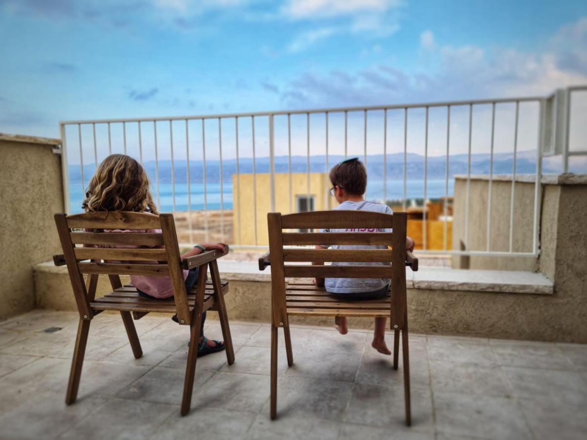 Exceptional View On The Dead Sea Unit Apartamento Avnat Exterior foto